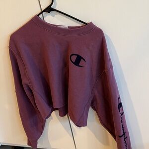 Champion Mauve Cropped Top